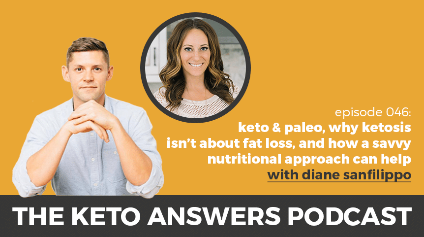 046: Diane Sanfilippo – Keto & Paleo, Why Ketosis Isn’t About Fat Loss, and How a SAVVY Nutritional Approach Can Help