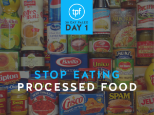 stop eating processed food