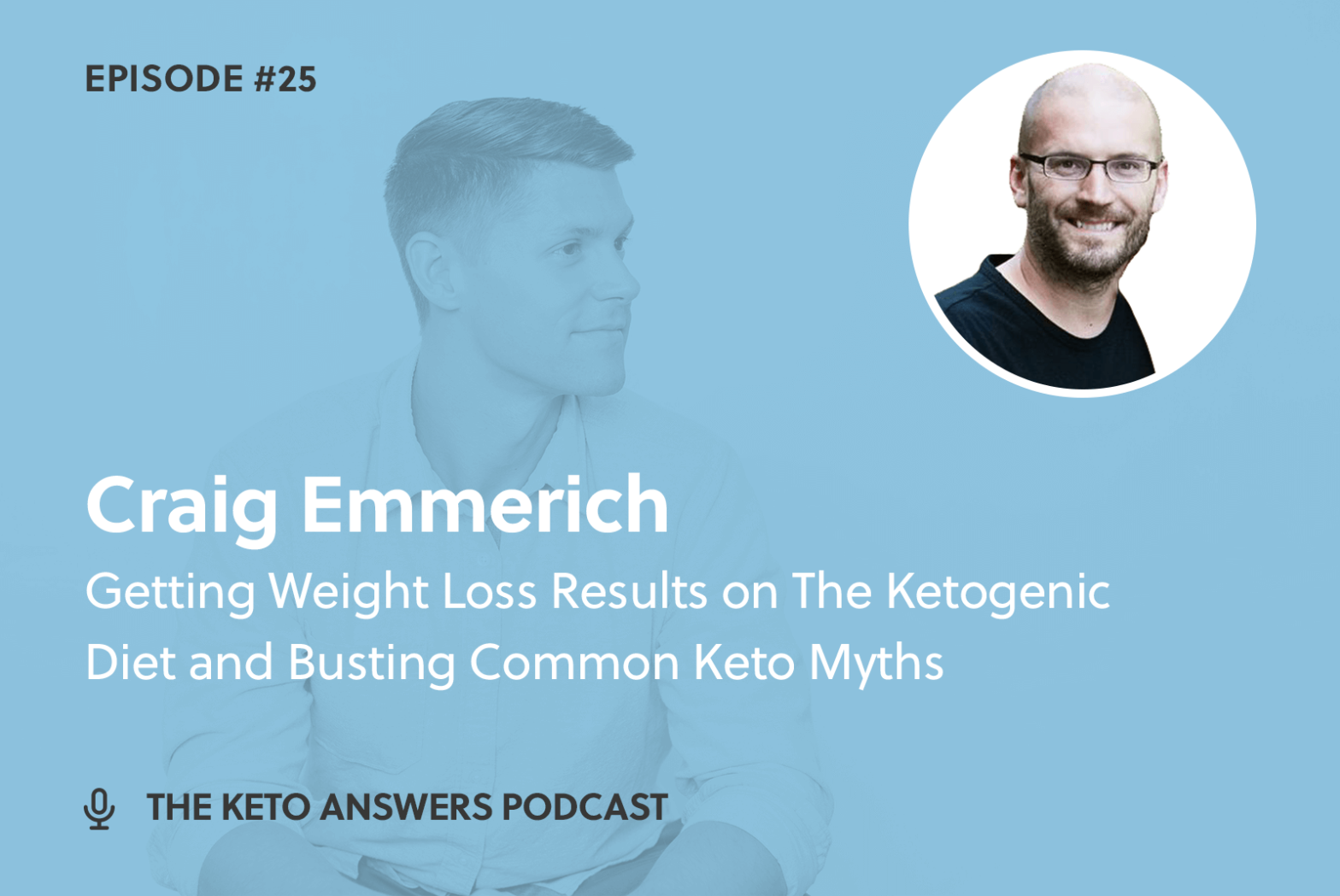 025: Getting Weight Loss Results on The Ketogenic Diet and Busting Common Keto Myths - Craig Emmerich